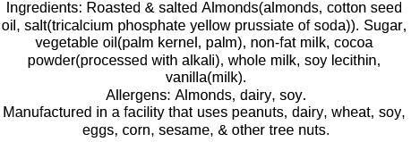 7oz Milk Chocolate Almonds