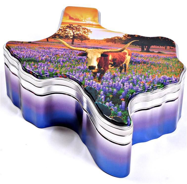 Tin- Texas Shaped