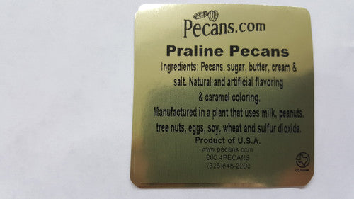 Praline Frosted Pecans