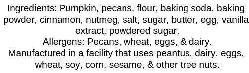 Cookie Pumpkin Pecan