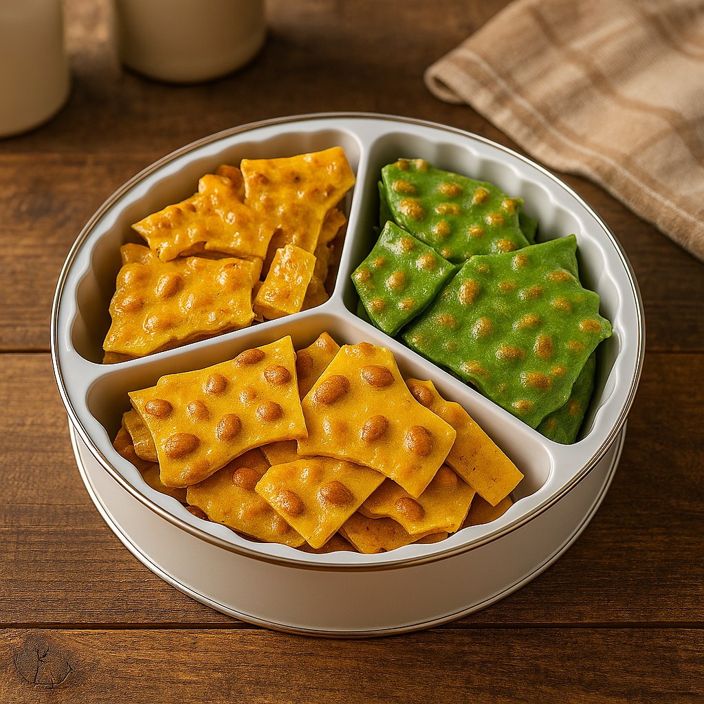 Jalapeno Pecan, Pecan & Peanut Brittle Mix