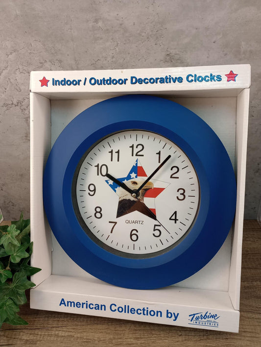 Clock Texas Decorative American Eagleift
