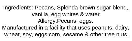 Splenda Praline Pecans