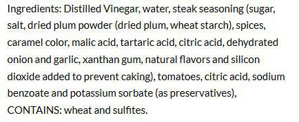 Sauce Sizzling Steak 10oz