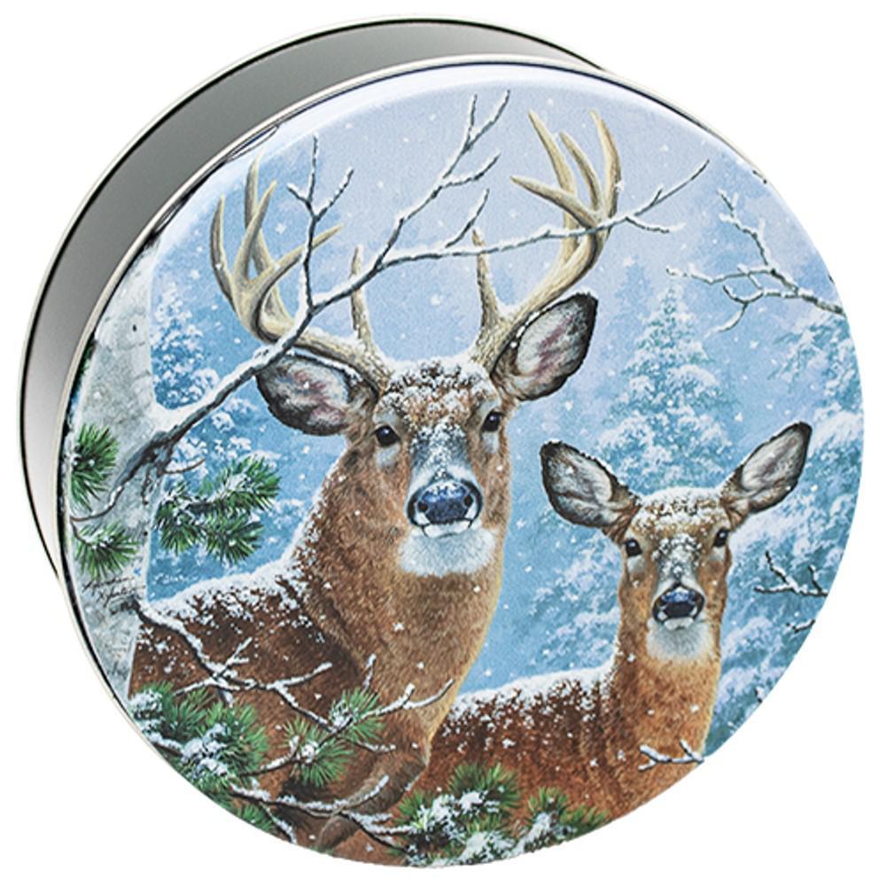 1lb Round Tin Container (ASSORTED)