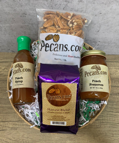 Breakfast Peach Basket