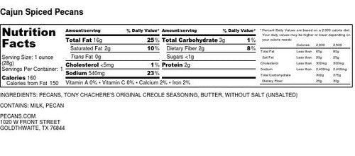Choose You Flavor Roasted Salted Pecans (7 VARIETIES)