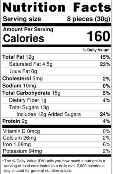 7oz Milk Chocolate Amaretto Pecans