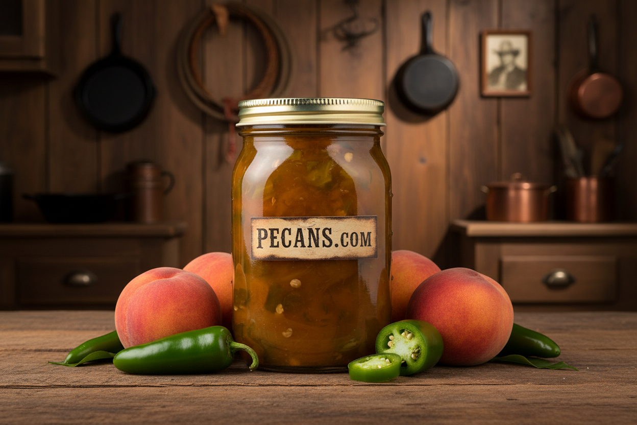 Peach Jalapeno Preserves