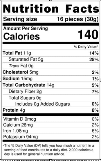 7oz Sugar Free Chocolate Peanuts