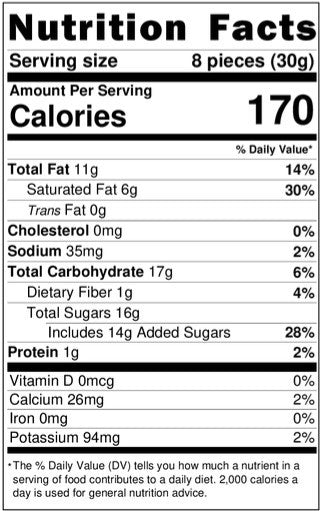 7oz Yogurt Covered Pecans