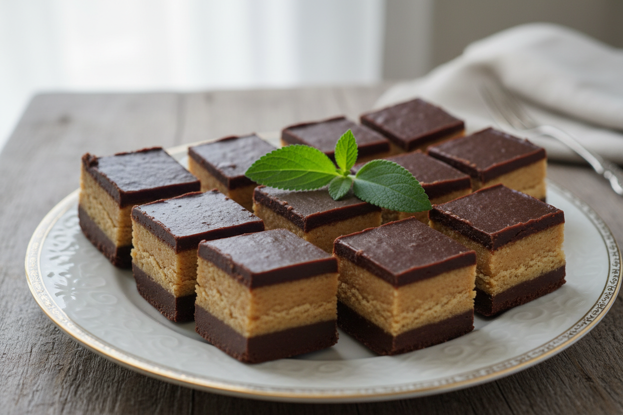 Reduced Sugar Chocolate Peanut Butter Fudge