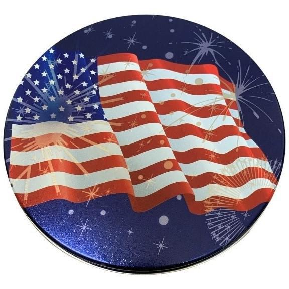 1lb Round Tin Container (ASSORTED)