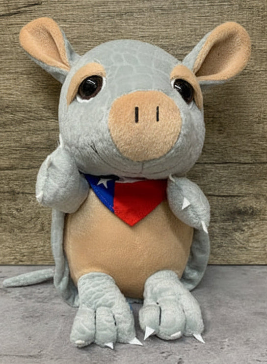 Texas Stuffed Baby Armadillo