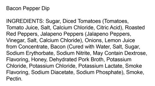 Dip Bacon Pepper 13.5oz