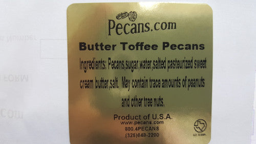 Butter Toffee Pecans