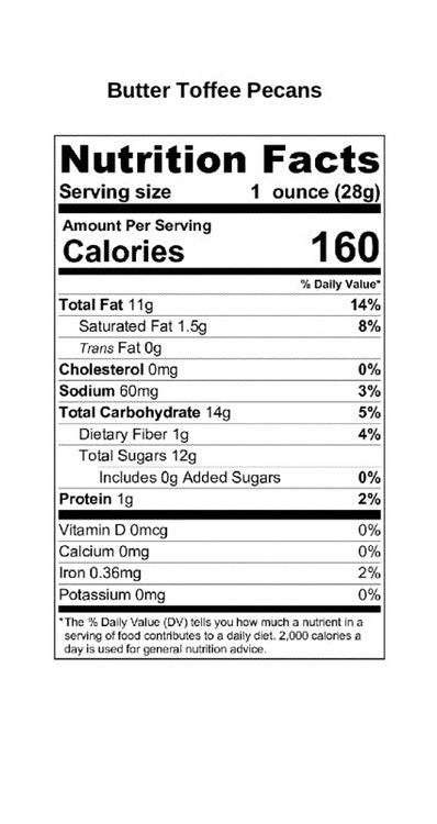 Butter Toffee Pecans