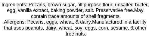 Pecan Pie Bar SQUARES