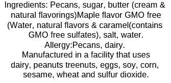 Maple Frosted Pecans