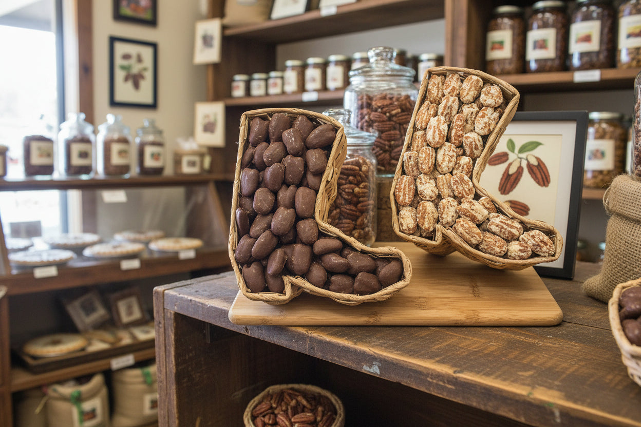 Pecan Boot Basket