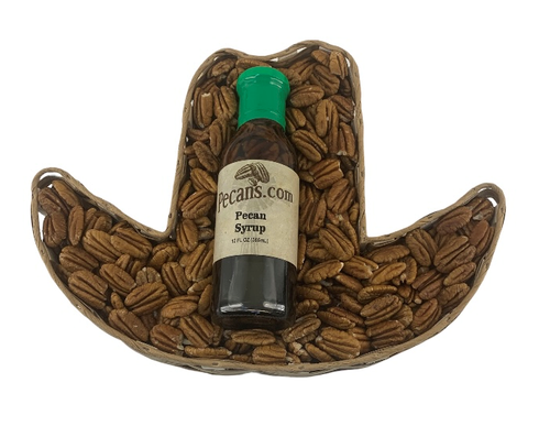 Cowboy Hat Pecan Halves w/Syrup