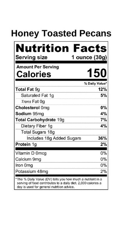 Honey Toasted Pecans