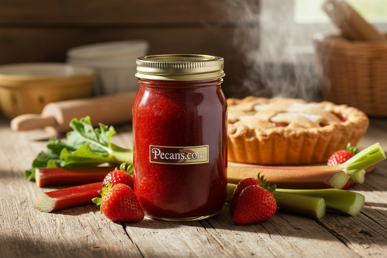 Strawberry Rhubarb Preserves