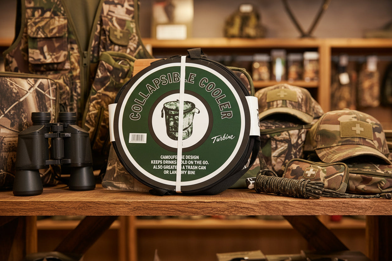 Collapsible Camo Cooler