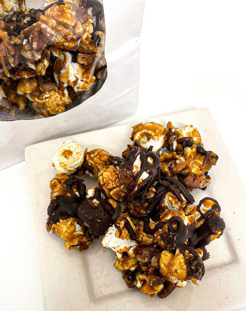 6oz Bag Splenda Fudge, Caramel Popcorn with Pecans