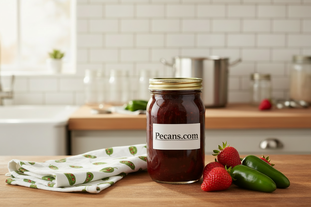 Strawberry Jalapeno Preserves