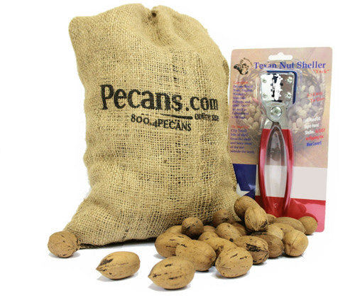 Texan Nutsheller Gift Pack -Due to State Regulations, we are unable to ship inshell pecans to California or Arizona.