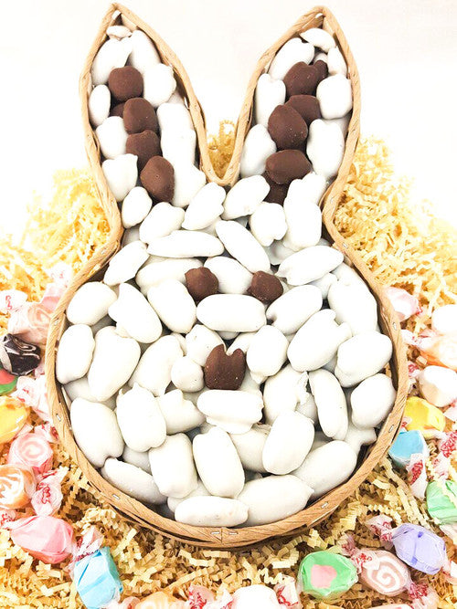 Bunny White Chocolate Pecans Basket