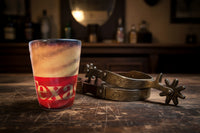 Vintage Texas Shot Glass, A great addition to your rustic bar.