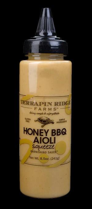 Squeeze- Honey BBQ Aioli Garnishing 8.5oz