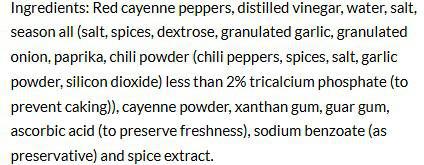 Sauce Premium Pepper 5oz