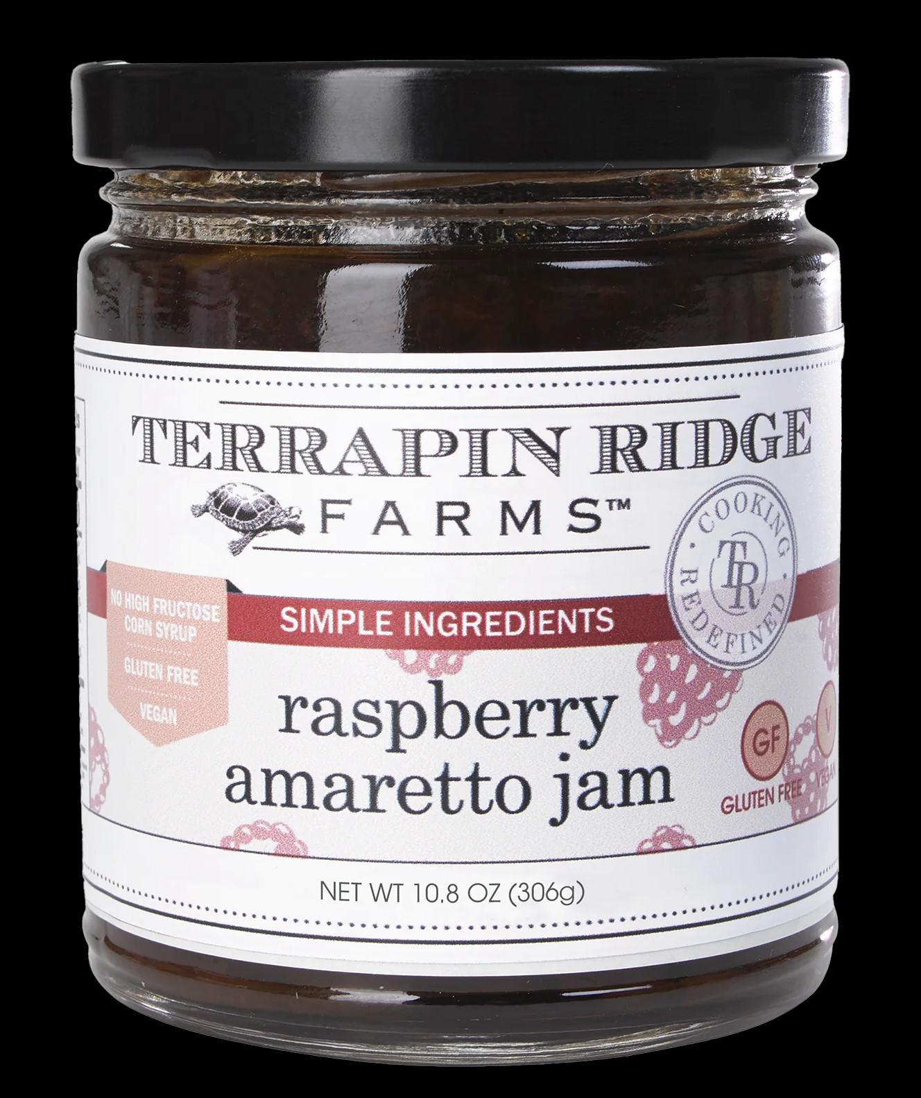 Jam Raspberry Amaretto 10.8oz