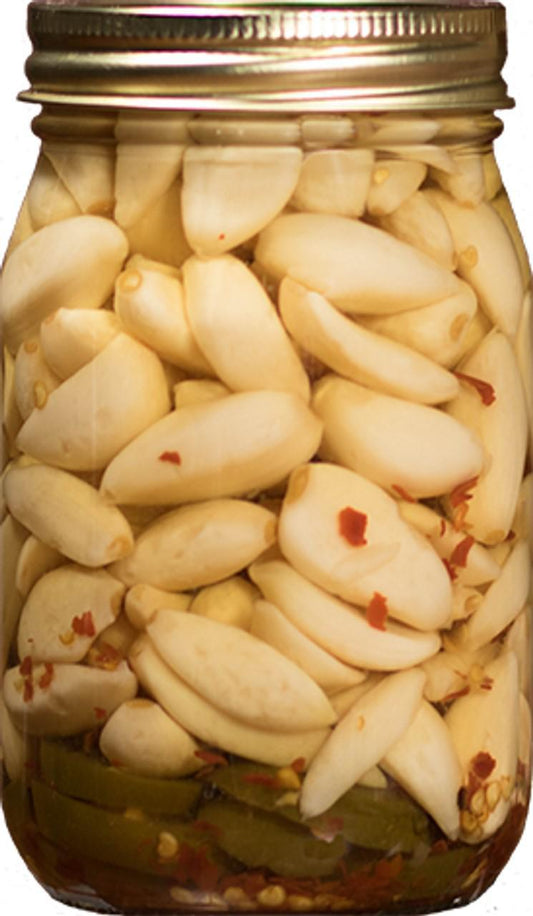 Pickled Garlic Zesty, Habanero, or Spicy