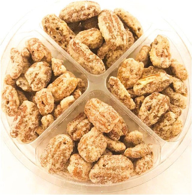 4 flavored frosted pecan sampler