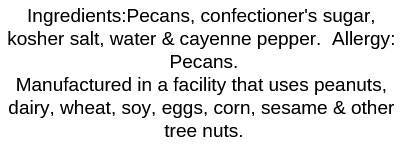 Sweet, Salty & Spicy Roasted Pecans