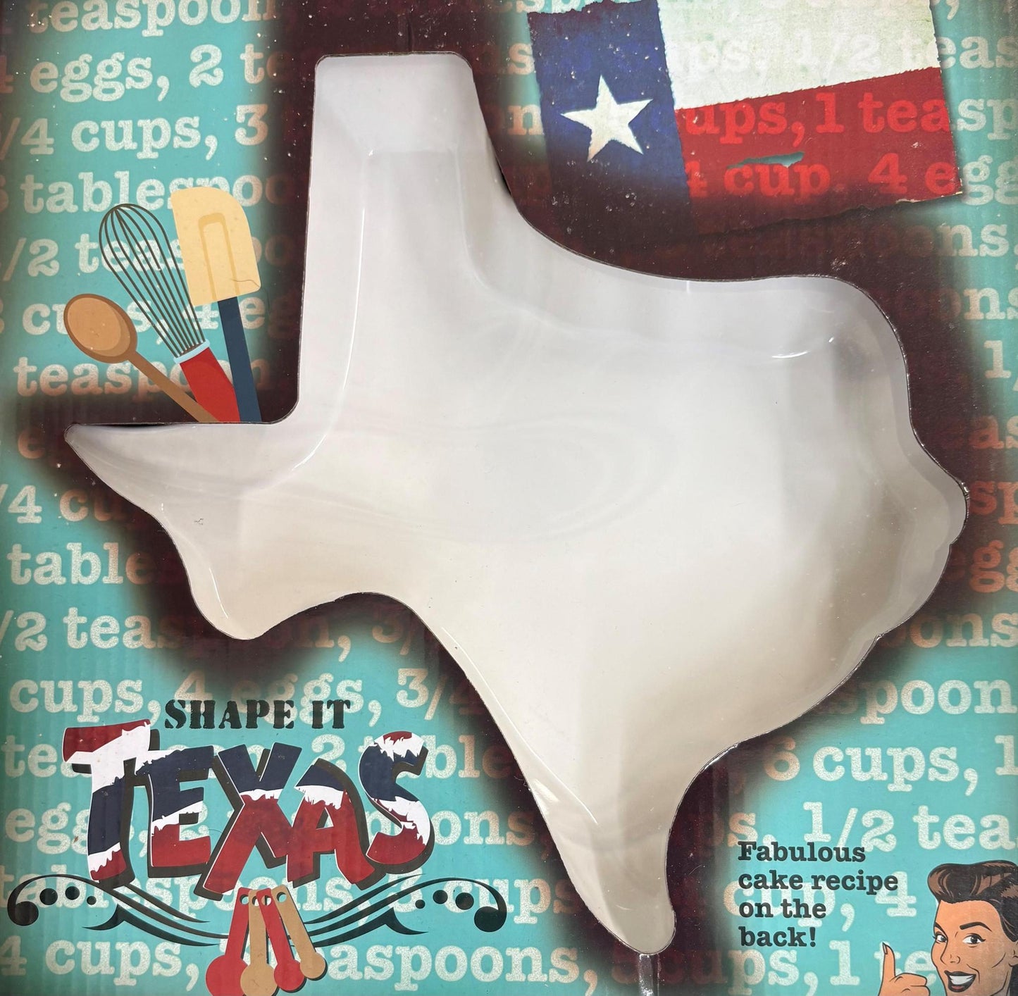 Tx Shaped Baking Dish