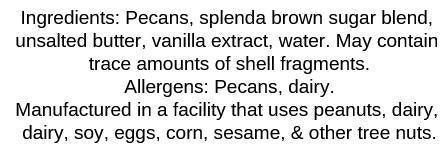 Pecan Meal Pie Crust Only