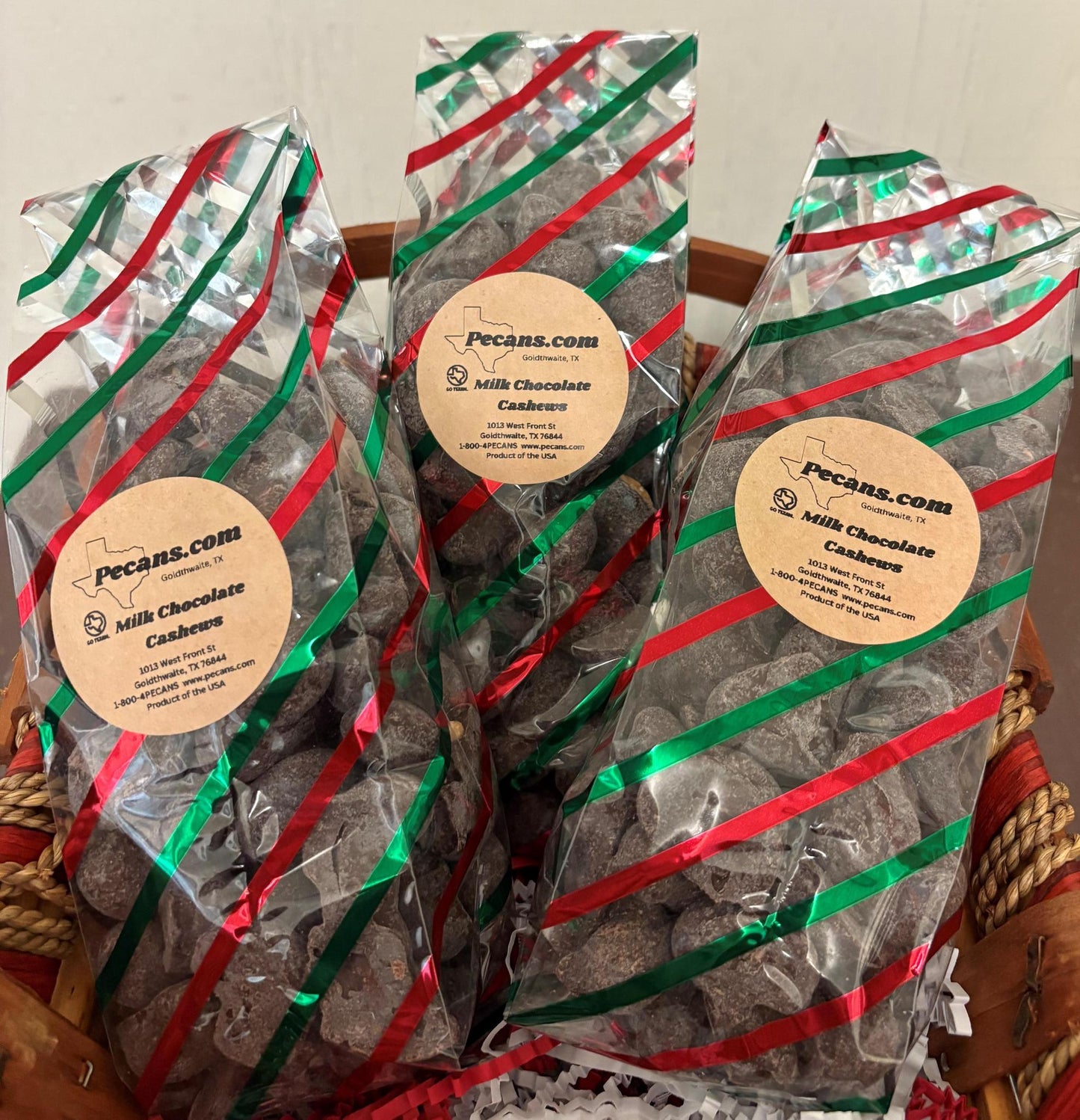 13oz Milk Chocolate Cashews