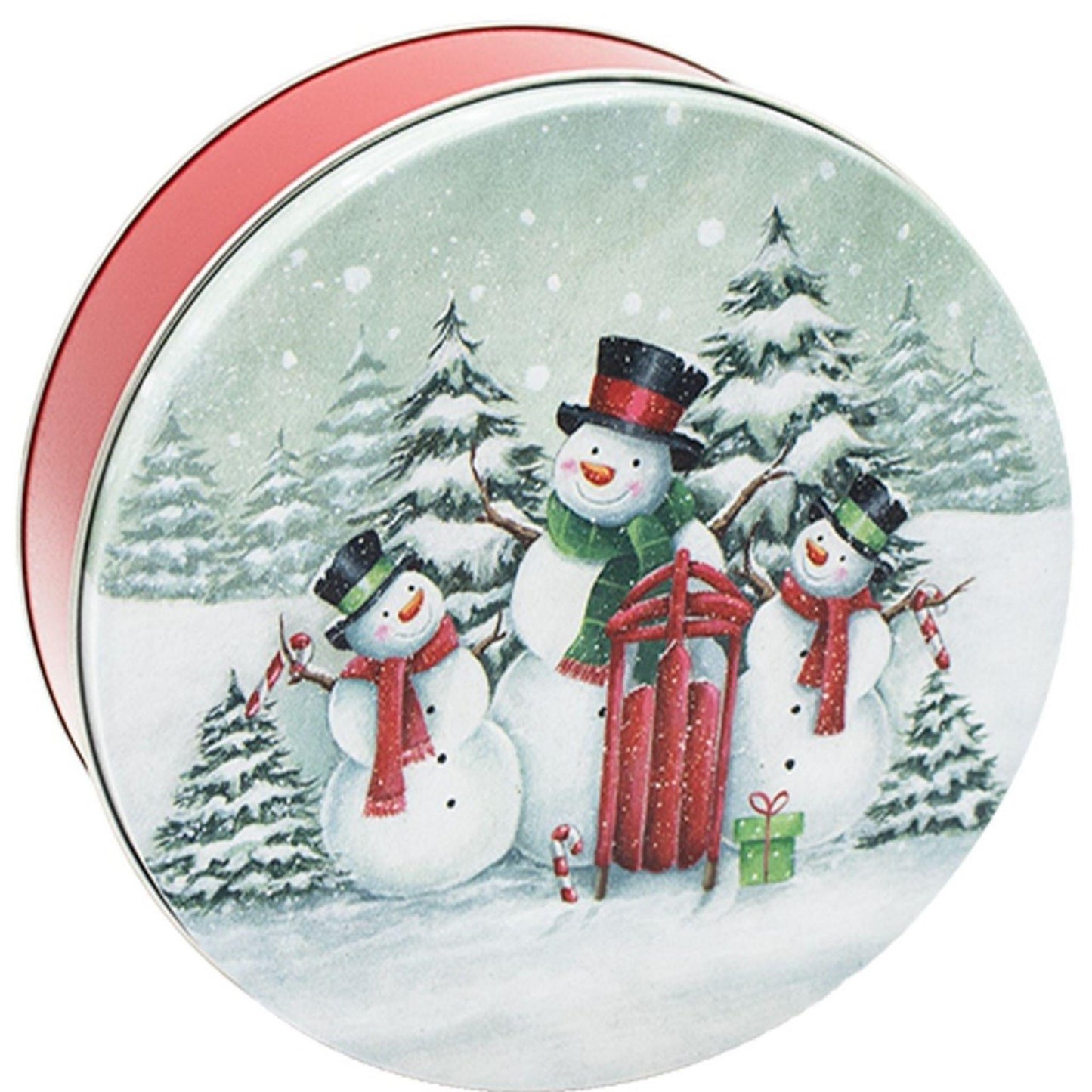 1lb Round Tin Container (ASSORTED)