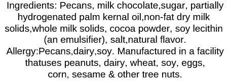 Milk Chocolate Pecans