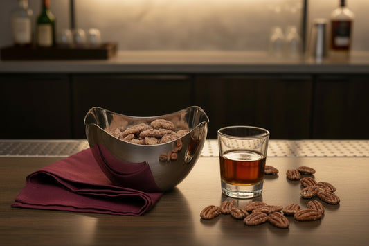 Bourbon Frosted Pecans