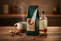 Butter Pecan Rum Coffee, Not just any coffee, but pecan coffee.