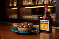 milk and dark chocolate Gran Marnier Pecans