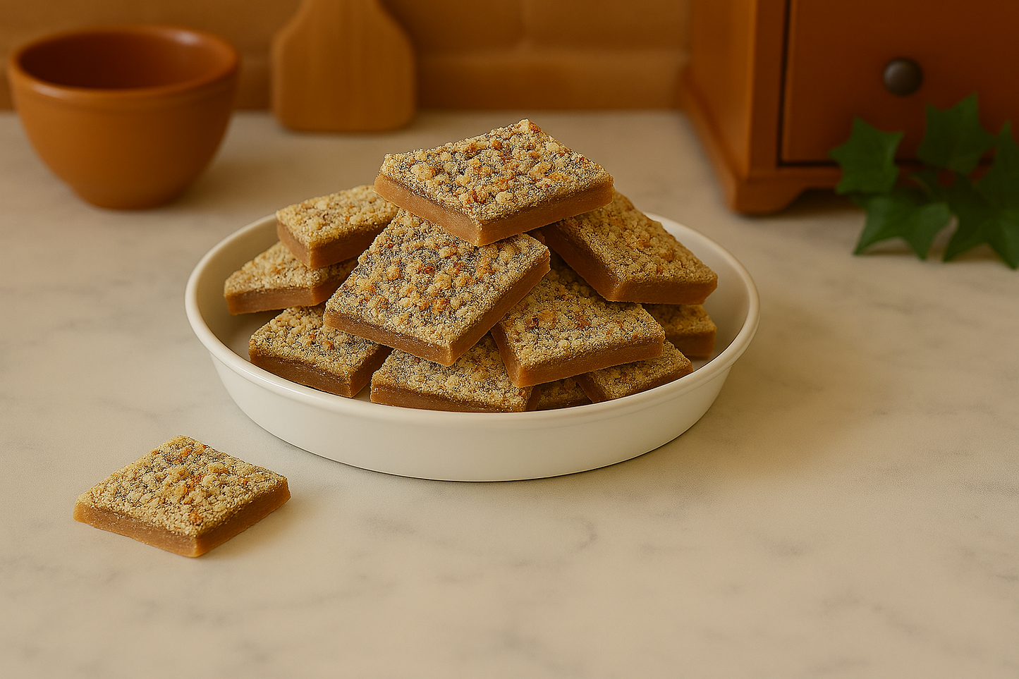 English Toffee With Pecans