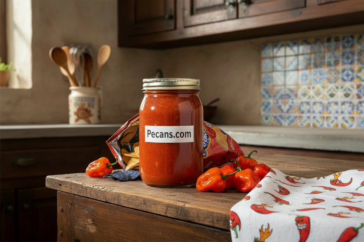Habanero Salsa, Extremely Hot.  If you like it hot, you will love this habanero salsa.