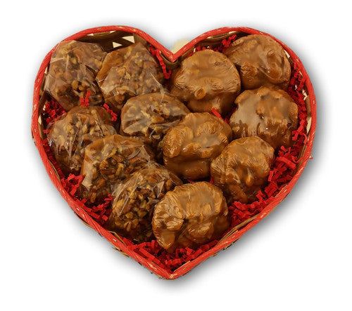 Heartful of Pecan Pralines Basket